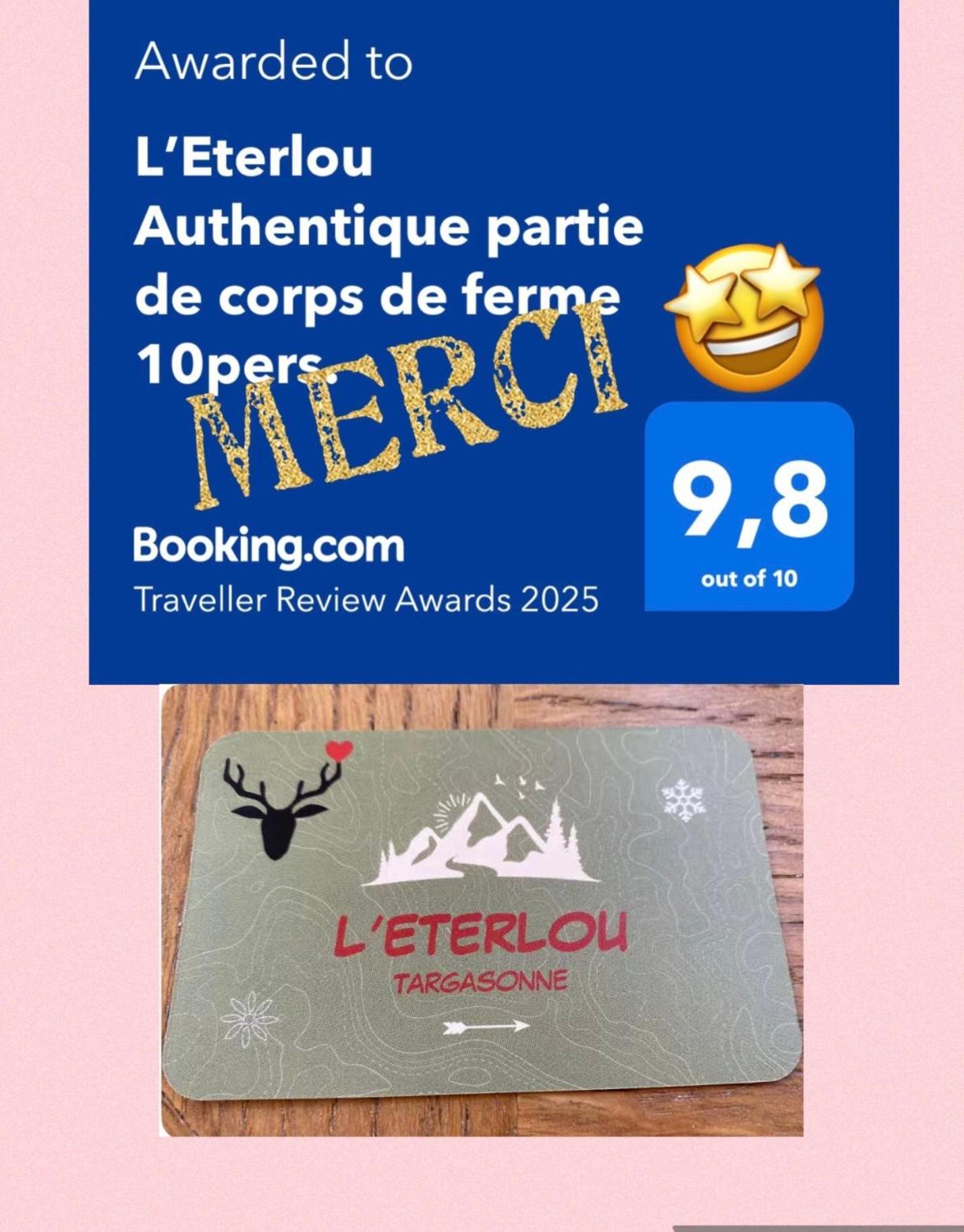 Villa L'Eterlou Authentique Partie De Corps De Ferme 10Pers. Targassonne Esterno foto